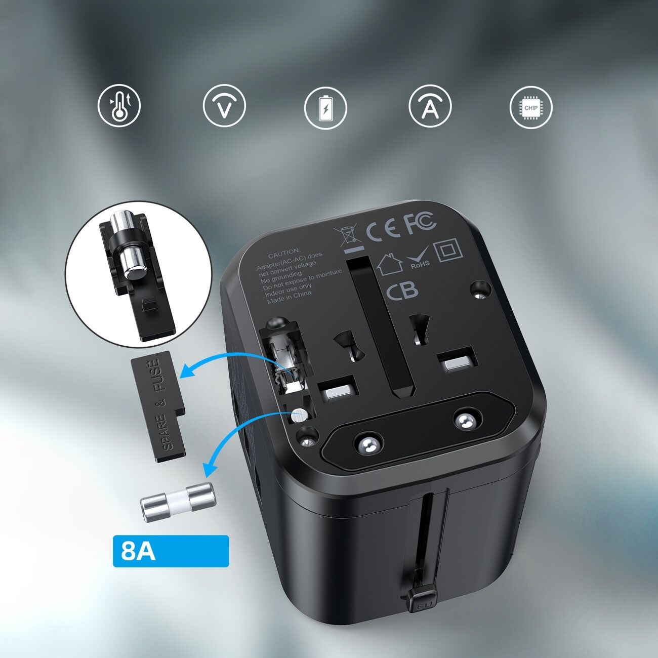 CHOETECH PD5008 30W Fast Universal GaN Travel Charger Price