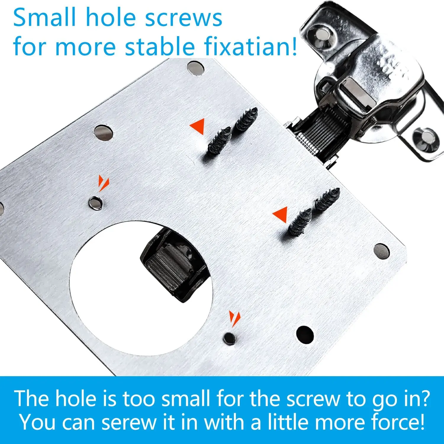 1 Pcs Kitchen Cupboard Door Cabinet Hinges Repair Plate Brackets Kit Fixing Screws Price