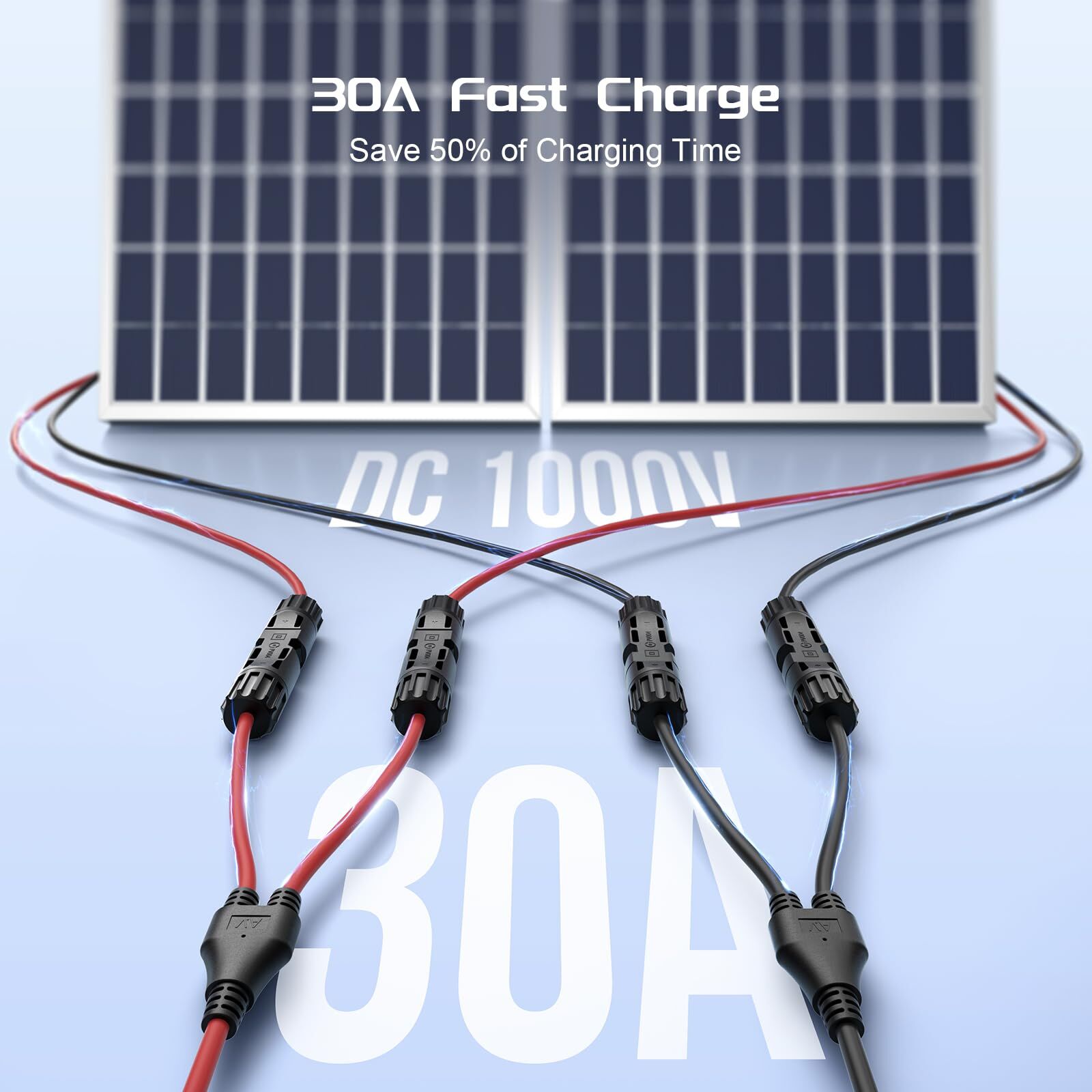 1 Pair Solar Connector Y Branch Parallel Adapter Cable Solar Panel Connectors Wire Plug Solar Panel Price