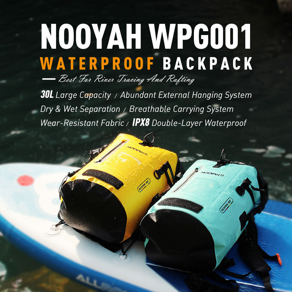 NOOYAH IPX8 Waterproof Bike Cycle Outdoor Sports Backpack Double-Layer Waterproof Bag Price