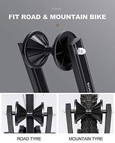 Bike Stand Foldable Portable- Rockbros Aluminum Alloy Light Weight 1.6gk Garage House Shed Bike Wheel Holder Portable Price
