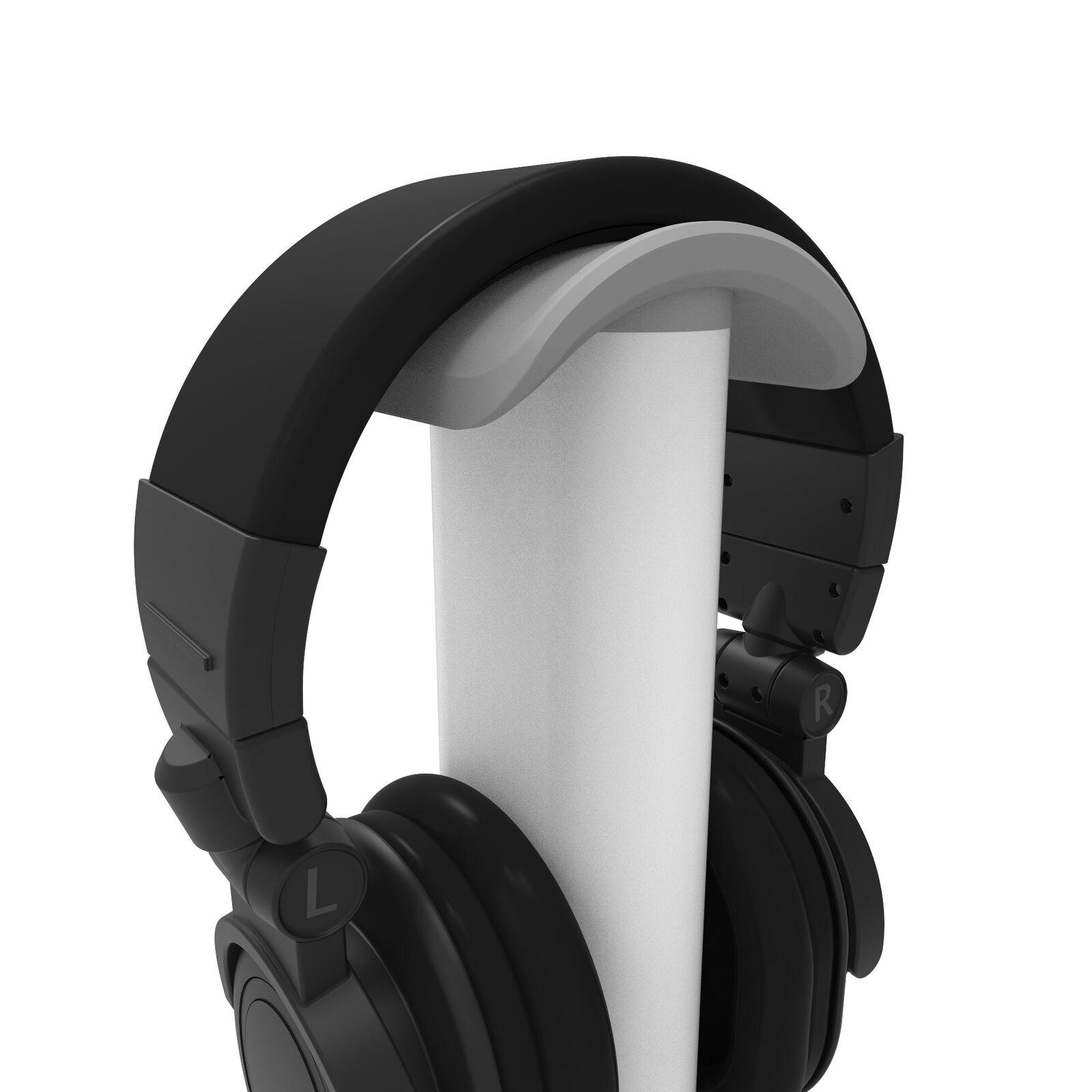 Kanto H2W Premium Universal Desktop Headphone Stand, White Price