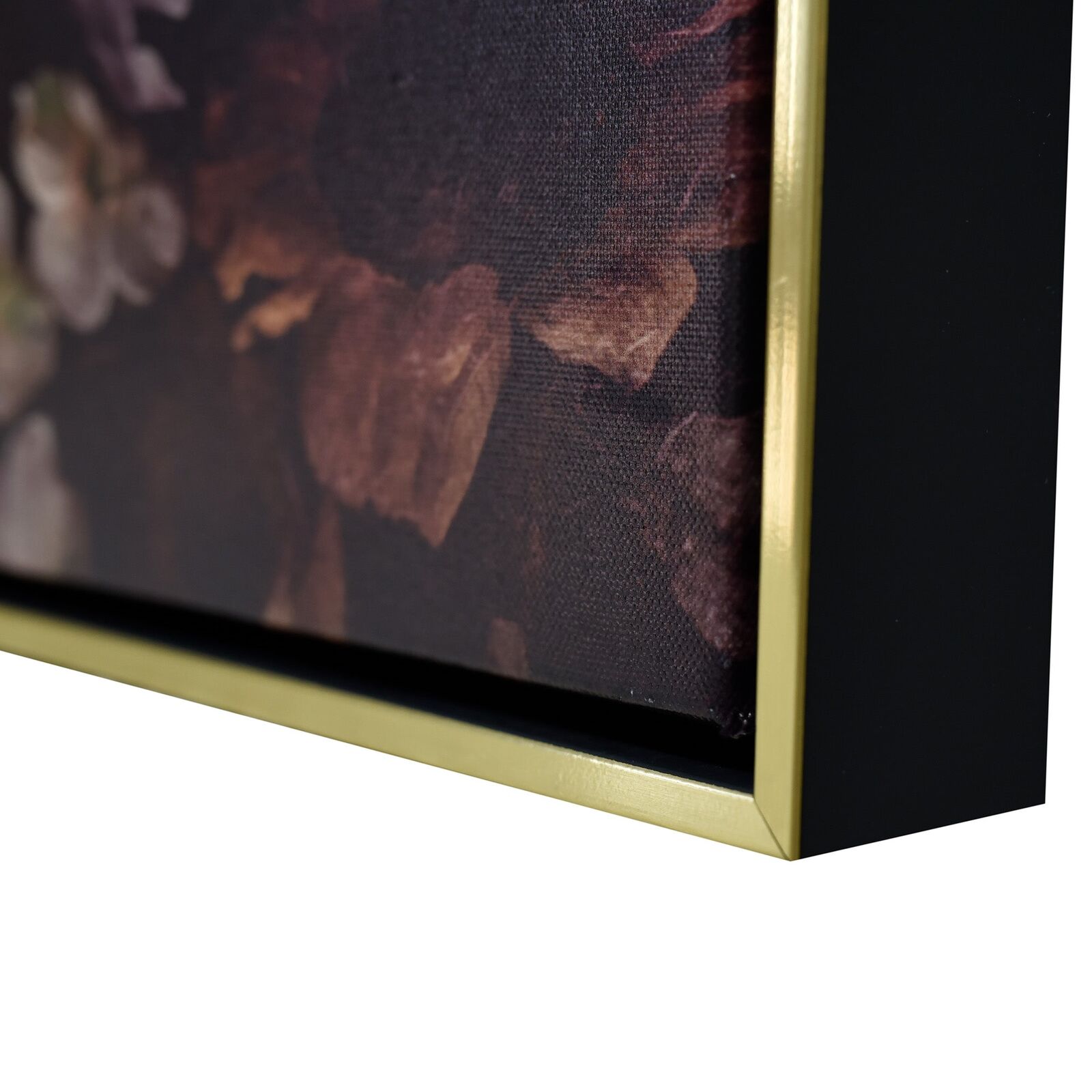 100X100cm Cockatoo Romance Gold Framed Canvas Wall Art Price