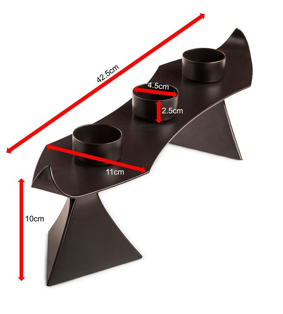 Black Metal Harbour Style Tea Light Candle Holder Stand Price