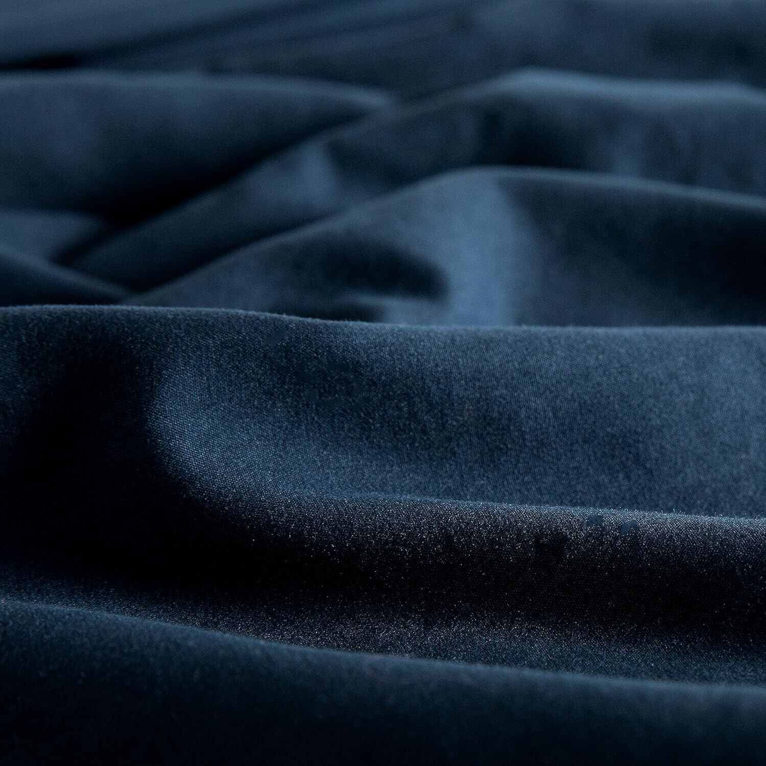 CleverPolly Vintage Washed Microfibre Sheet Set with 2 Pillowcases - Navy - King Price