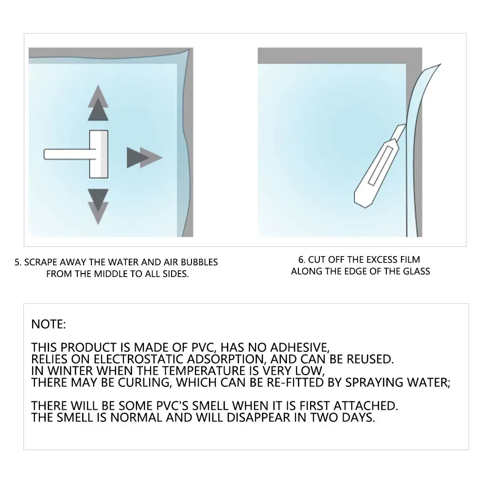 3M Privacy Glass Film Sticker Static Cling Window Decals Glass Film(Tulip,40*300cm) Price