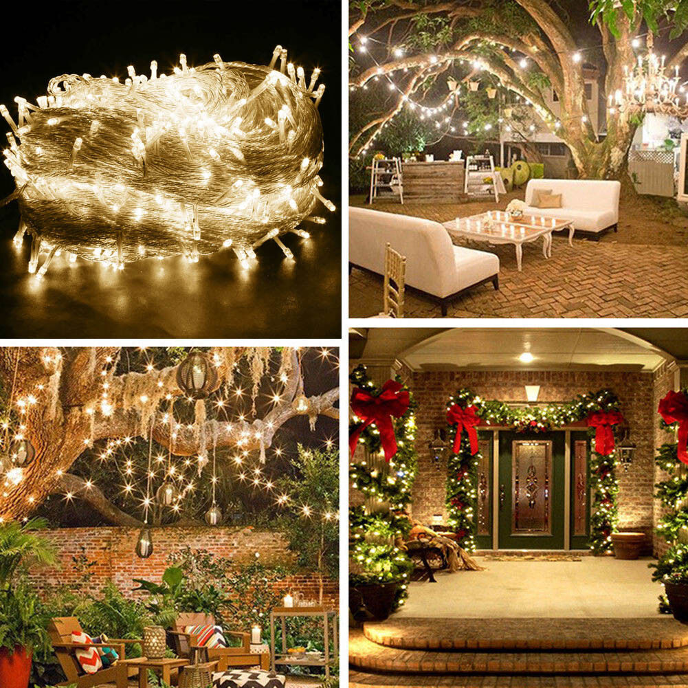 Solar Fairy String Led Lights 12M-32M Outdoor Garden Christmas Party Decor(22M200Led) Price