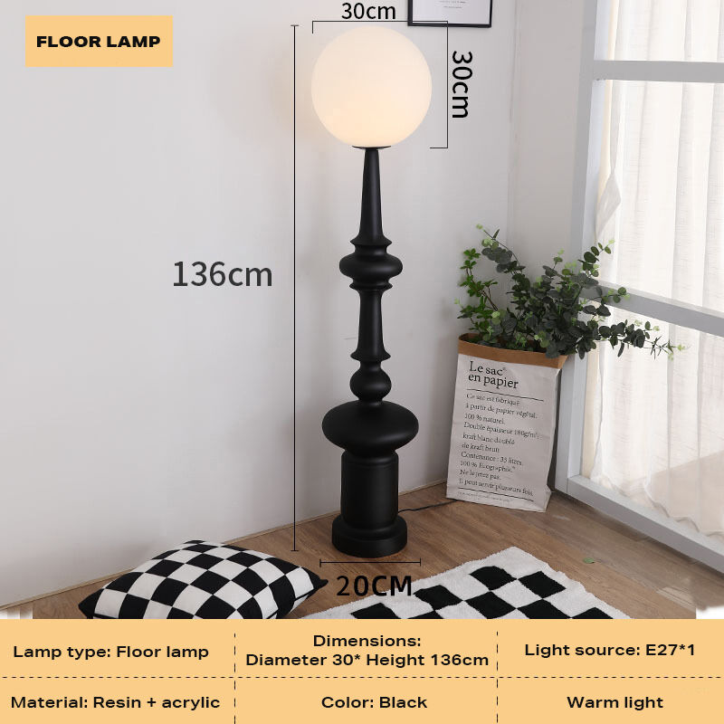 Retro Roman Living Room Floor Lamp Bedroom Art Sense Medieval Price