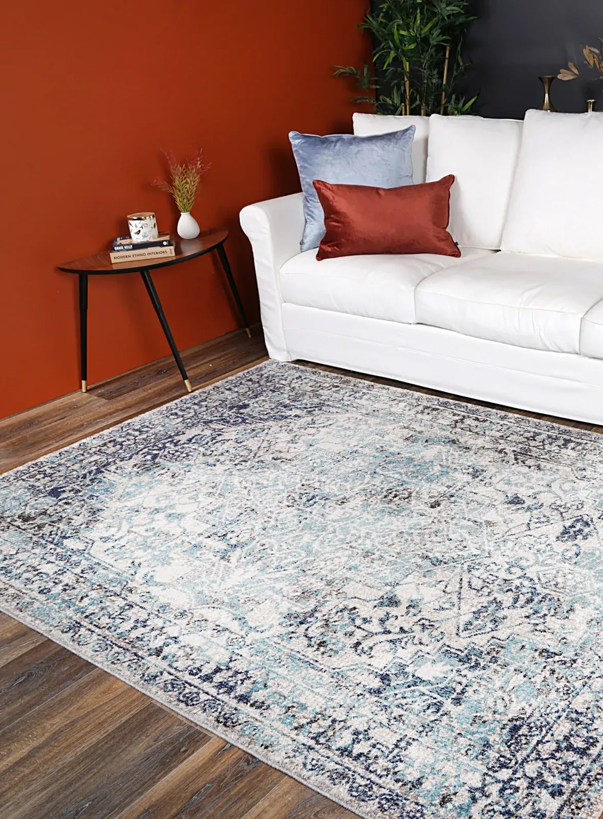 salsa-adrianita-ivory-blue-transitional-rug 160x230 Price