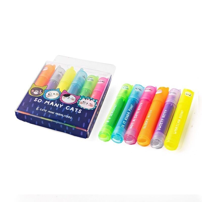 36pcs So Many Cats Cute Scented Mini Highlighter Pens Price