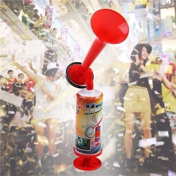 Air Horn Party Prop Hand Held Loud Pump Action Plastic Novelty Reusable Klaxon Price