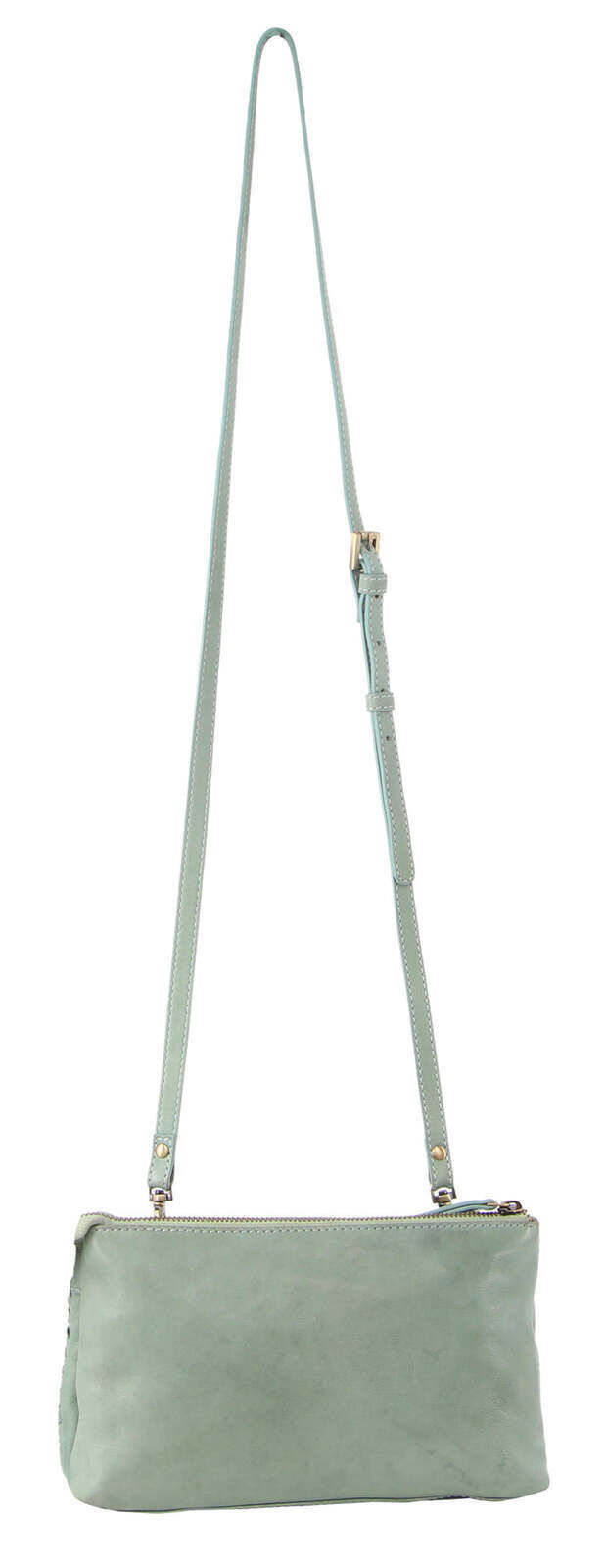 3-Piece Set Pierre Cardin Womens Woven Cross-Body Bag - Mint Green Price