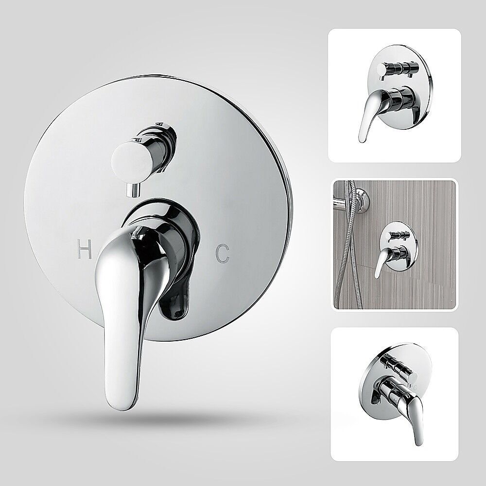 Chrome Bathroom Shower Wall Mixer Diverter w/ WaterMark Price