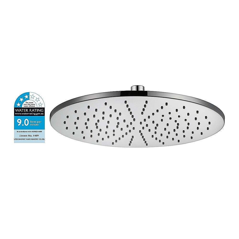 300mm Brass Shower Head Round Chrome Showerhead Price
