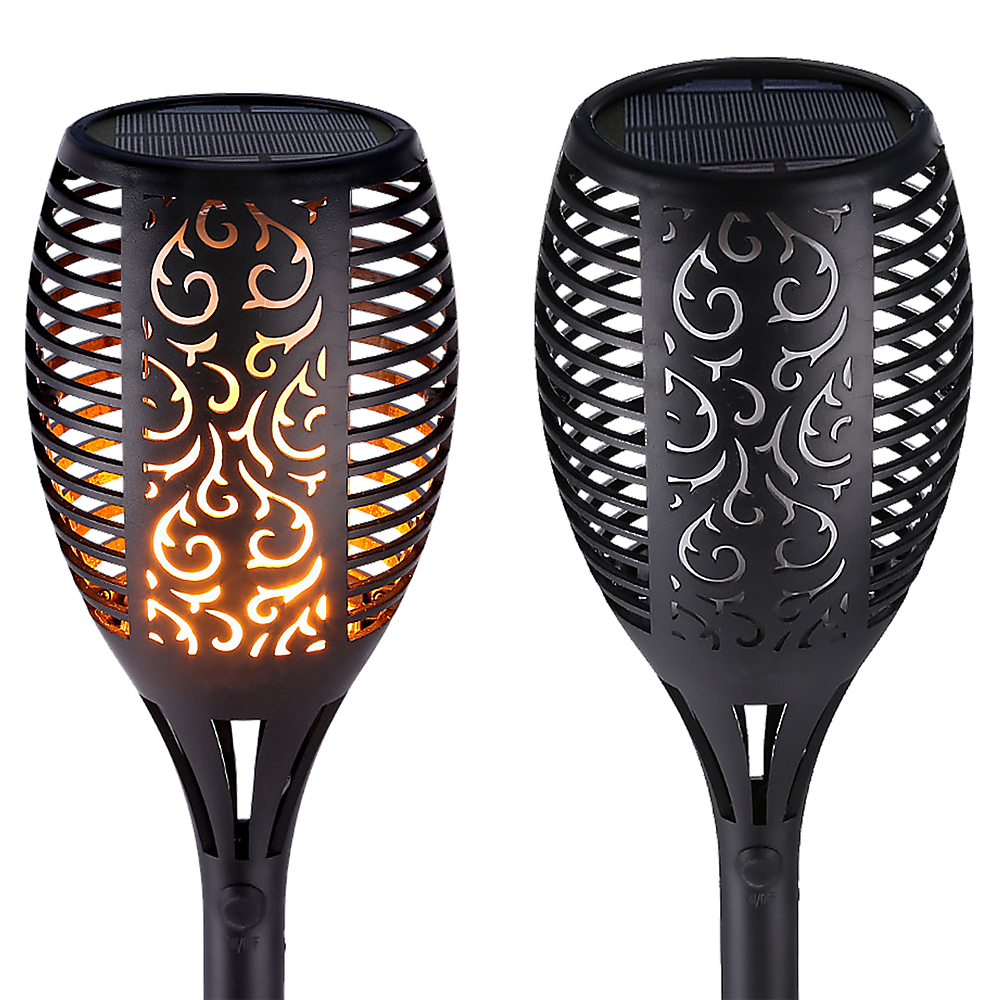 10 Pack Solar Torch Lights 96 LED Flickering Lighting Dancing Flame Garden Lamp Price
