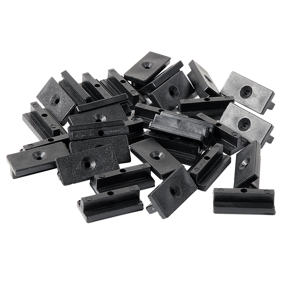 100 Composite Decking Hidden Fixing Fasteners Plastic T Clips & Screws Price