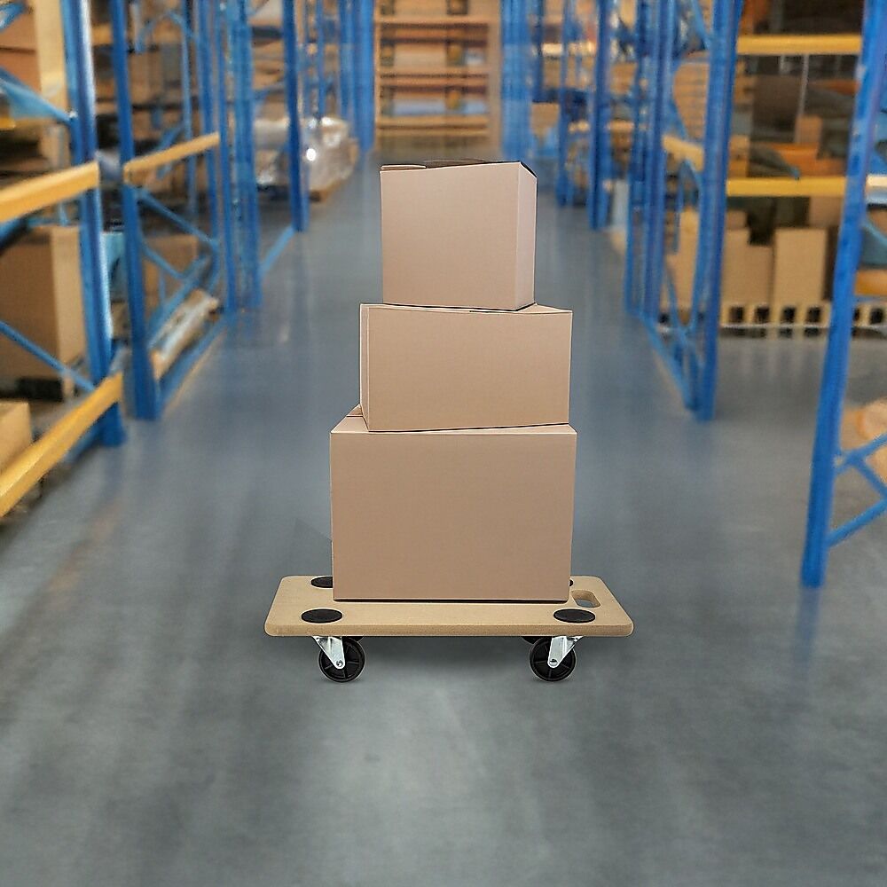200kg Heavy Duty Hand Dolly Furniture Wooden Trolley Cart Moving Platform Mover Price