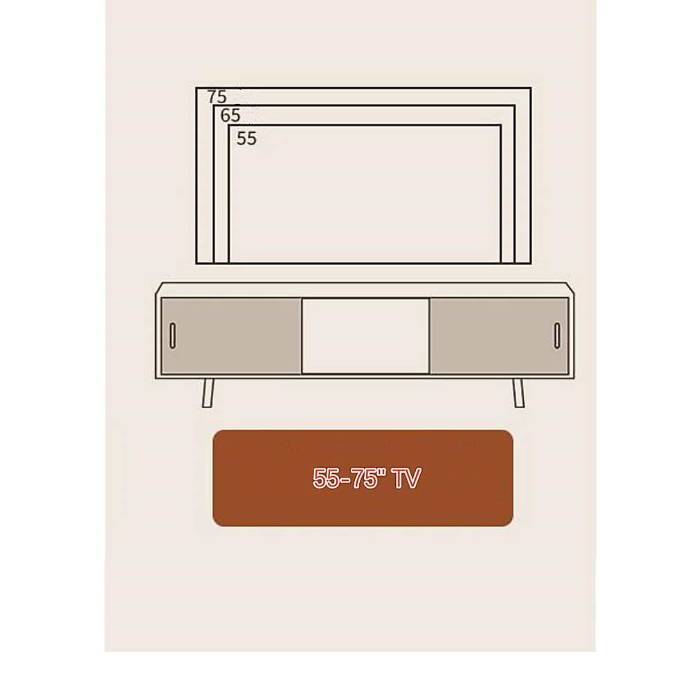 Bloxwich European Style TV Cabinet Entertainment Unit Stand Storage Price