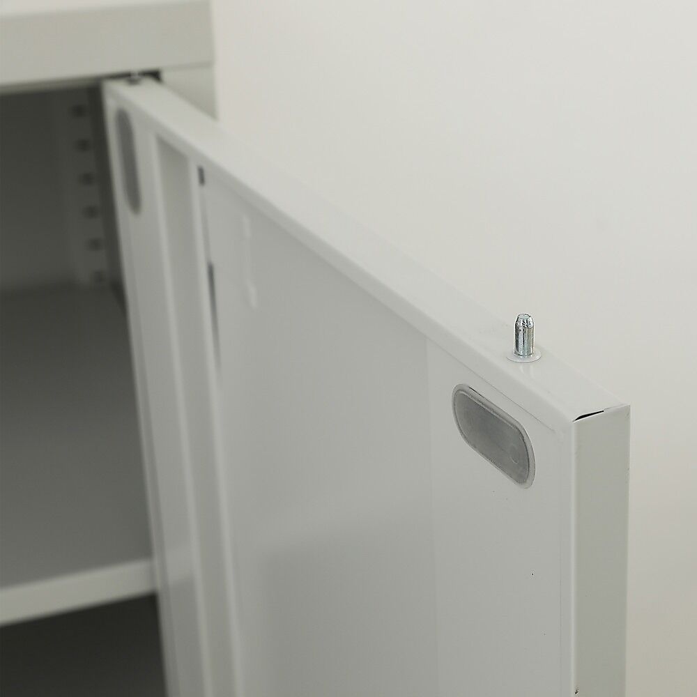 Two-Door Metal Short Cabinet Shelf Storage for Home Office Gym Price