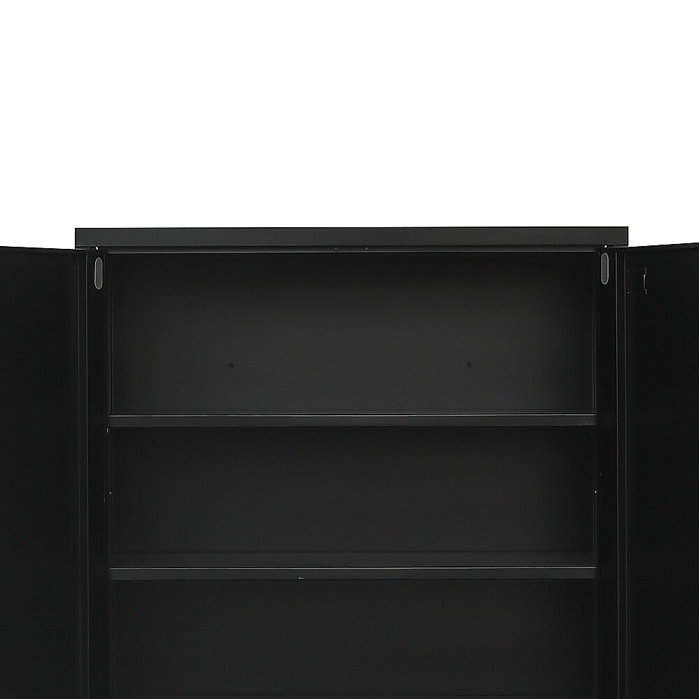 Two-Door Metal Short Cabinet Shelf Storage for Home Office Gym Price