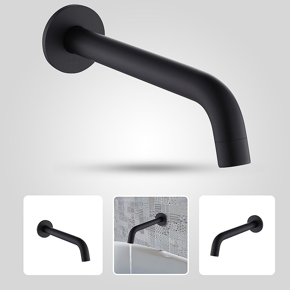 220mm Bath Spout in Matte Black Finish Price