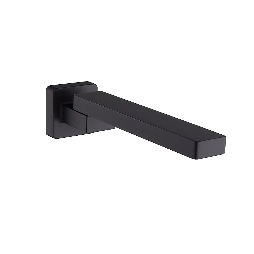 Bath In Wall Swivel Spout in Matte Black Price