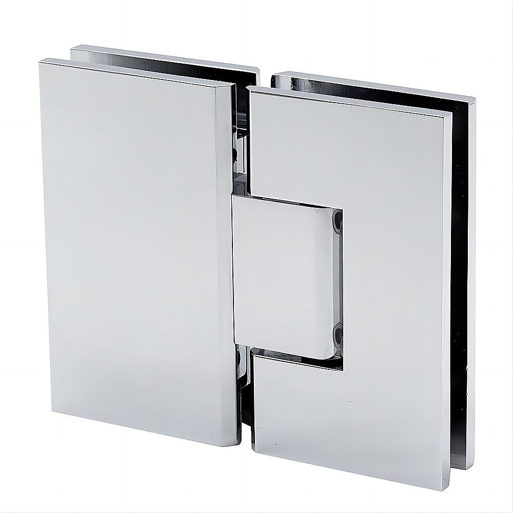 100cm Frameless Glass Bath Screen with Stainless Steel Brackets - Chrome Price