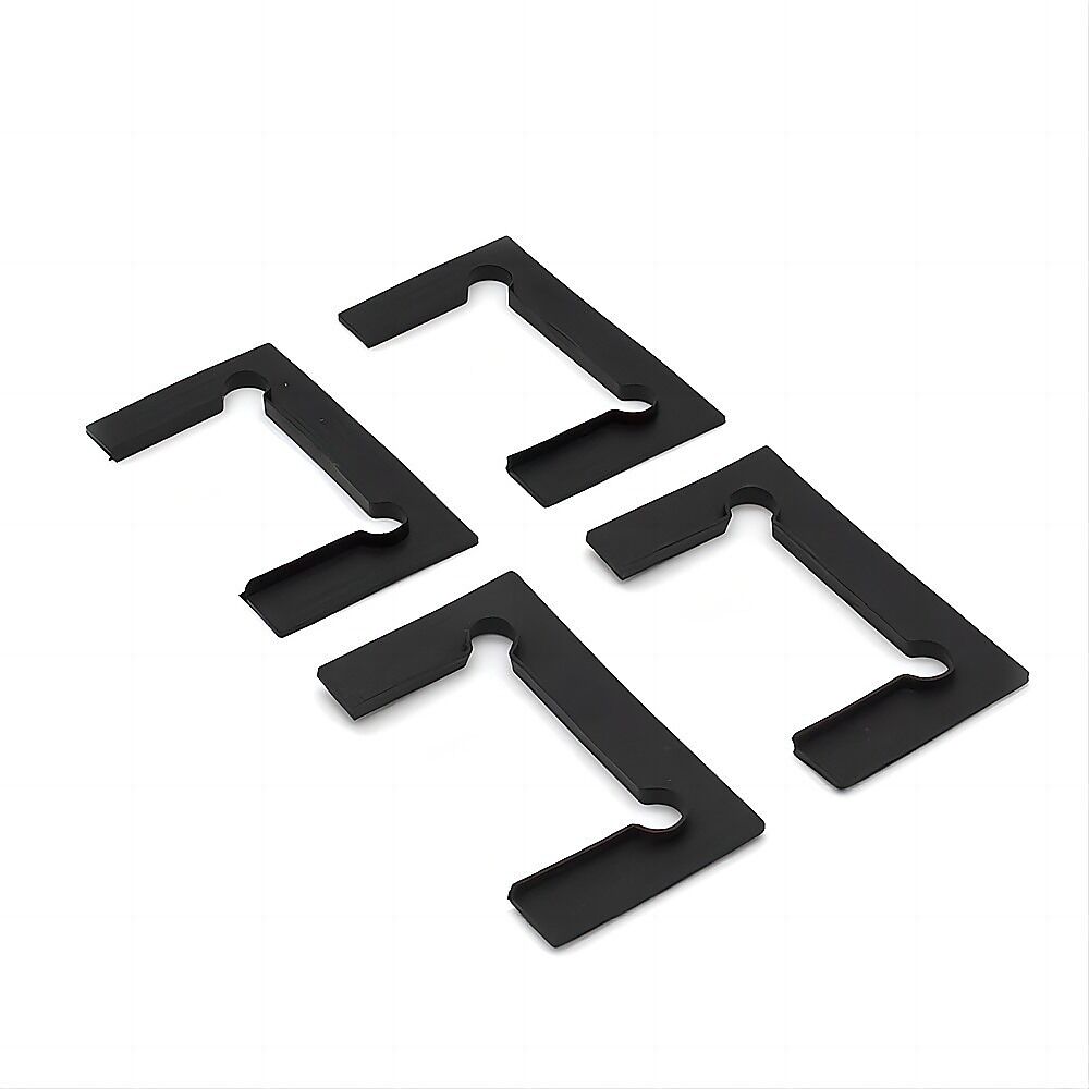 100cm Frameless Glass Bath Screen with Stainless Steel Brackets - Black Price