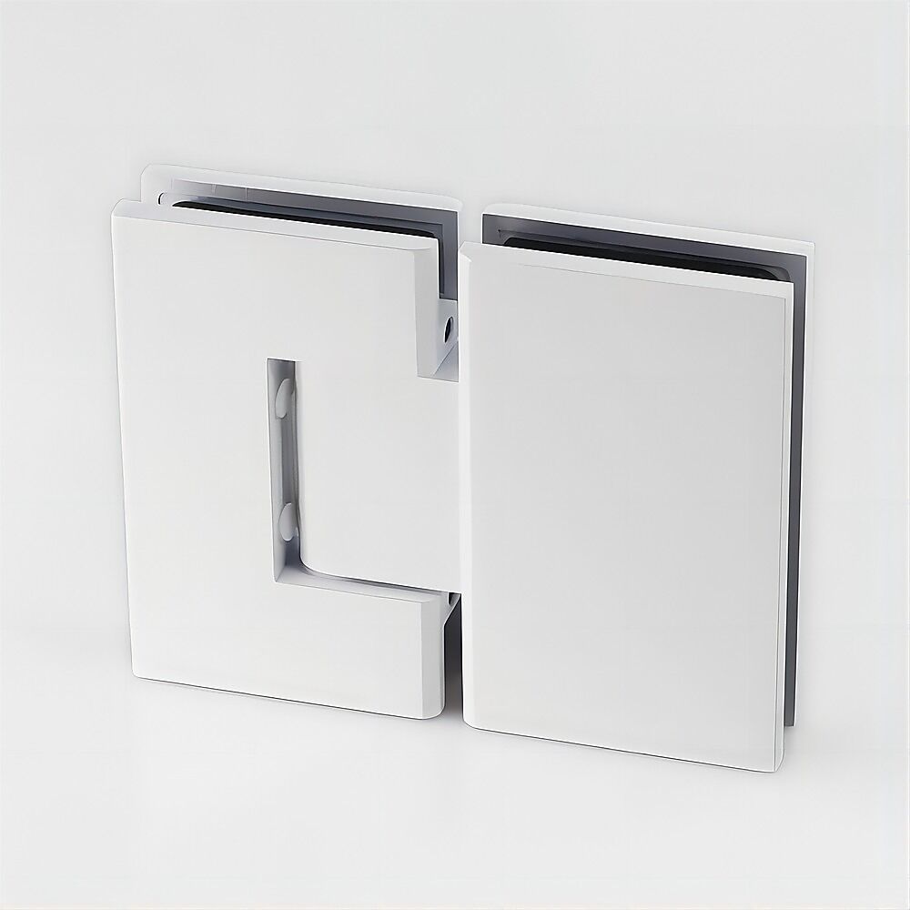 100cm Frameless Glass Bath Screen with Stainless Steel Brackets - White Price