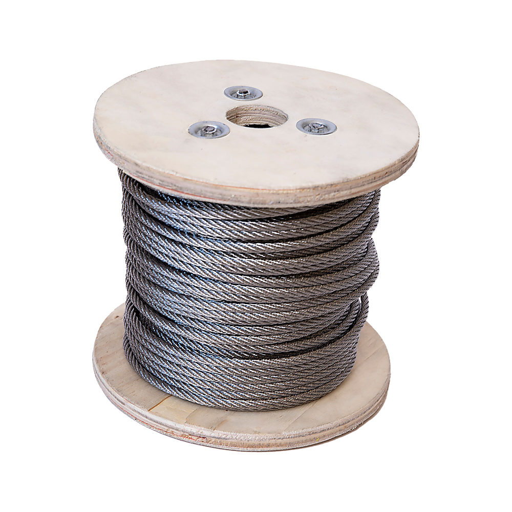 50m Stainless Steel Wire Rope Cable 5mm 316 A4 7x7 Balustrade Fence Price
