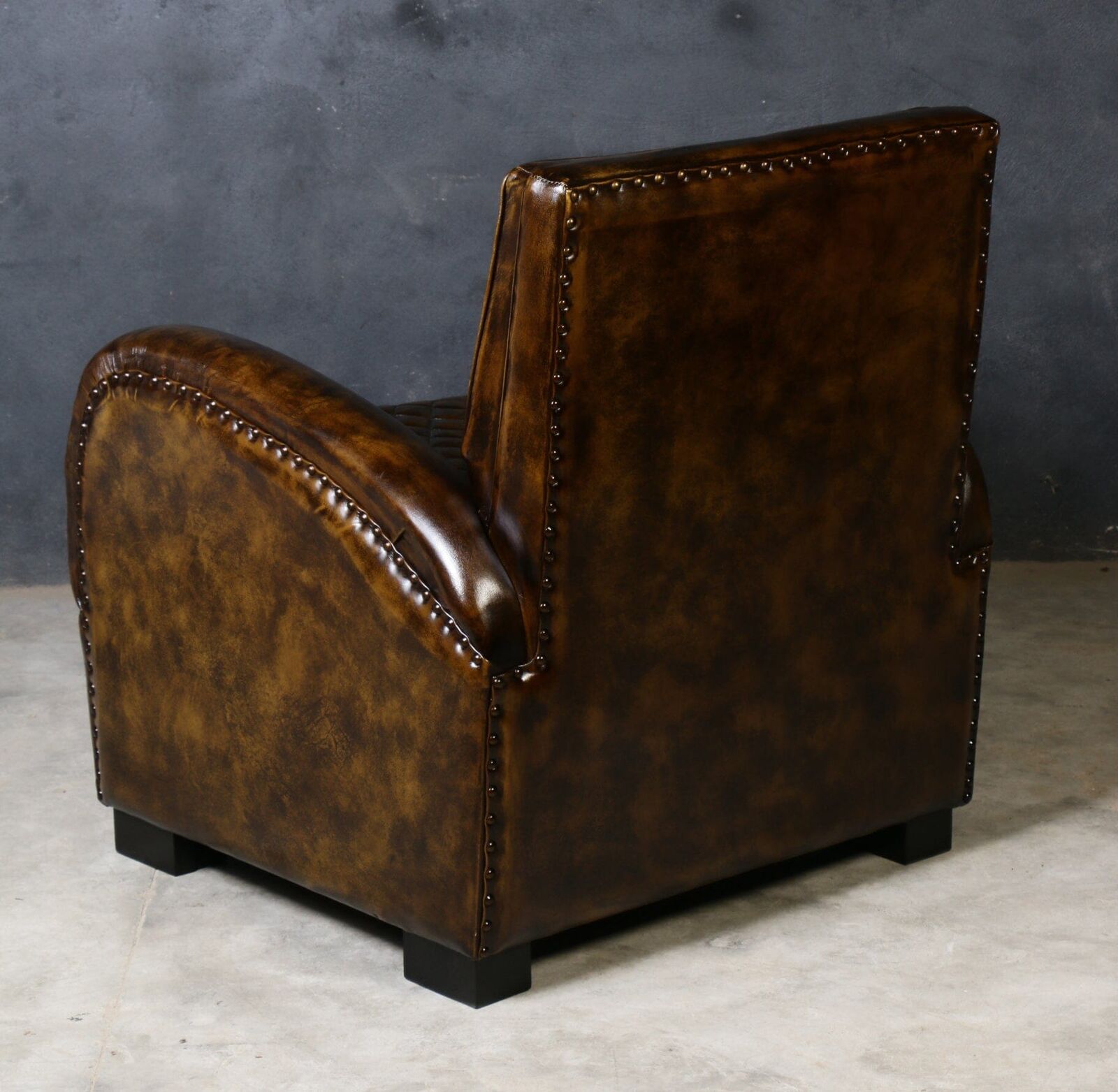 ARMSTRONG HAND MADE LEATHER ARM CHAIR Price