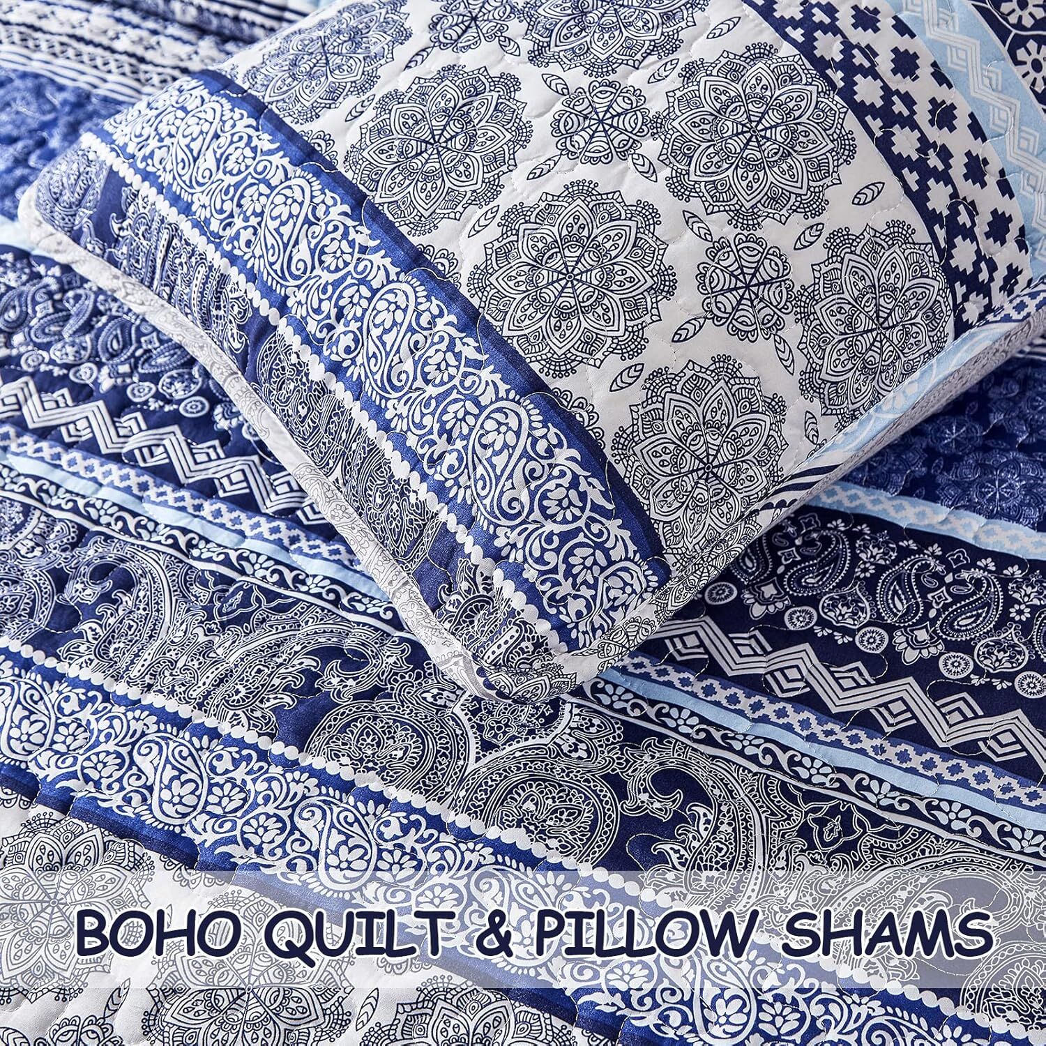 Sophisticated Quilted Coverlet and Pillowcases Set: A Timeless Addition - Queen size Price