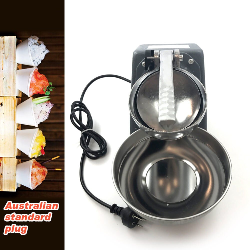Electric Ice Crusher Ice Shaver Snow Cone Maker Machine Home Commercial AU Plug Price