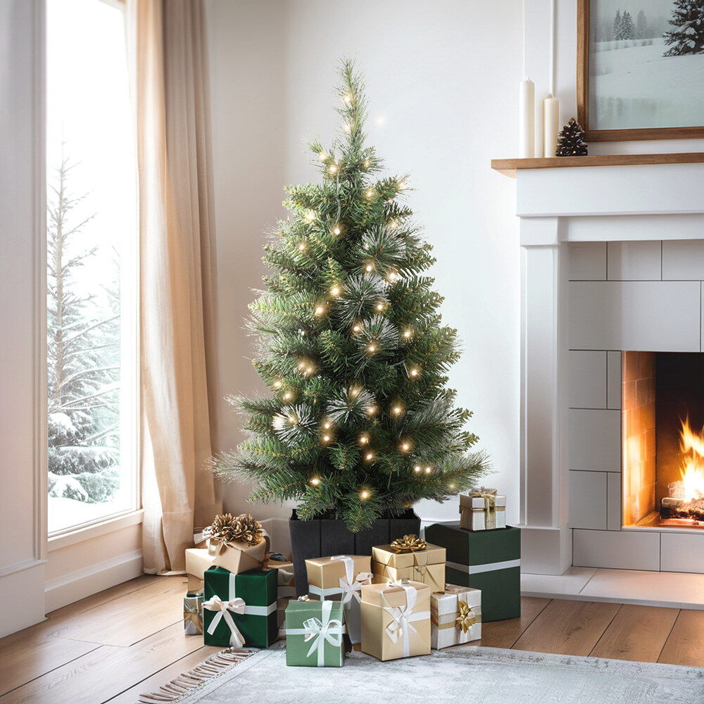 Christmas Tree 90cm Potted Xmas Tree Party Decorations Price