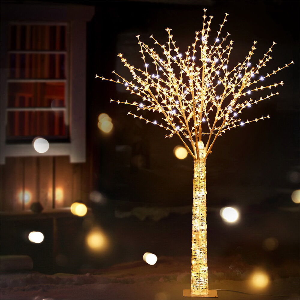 Christmas Tree 2.1m 780 LED Lights Cherry Blossom Trees Xmas Decor Price