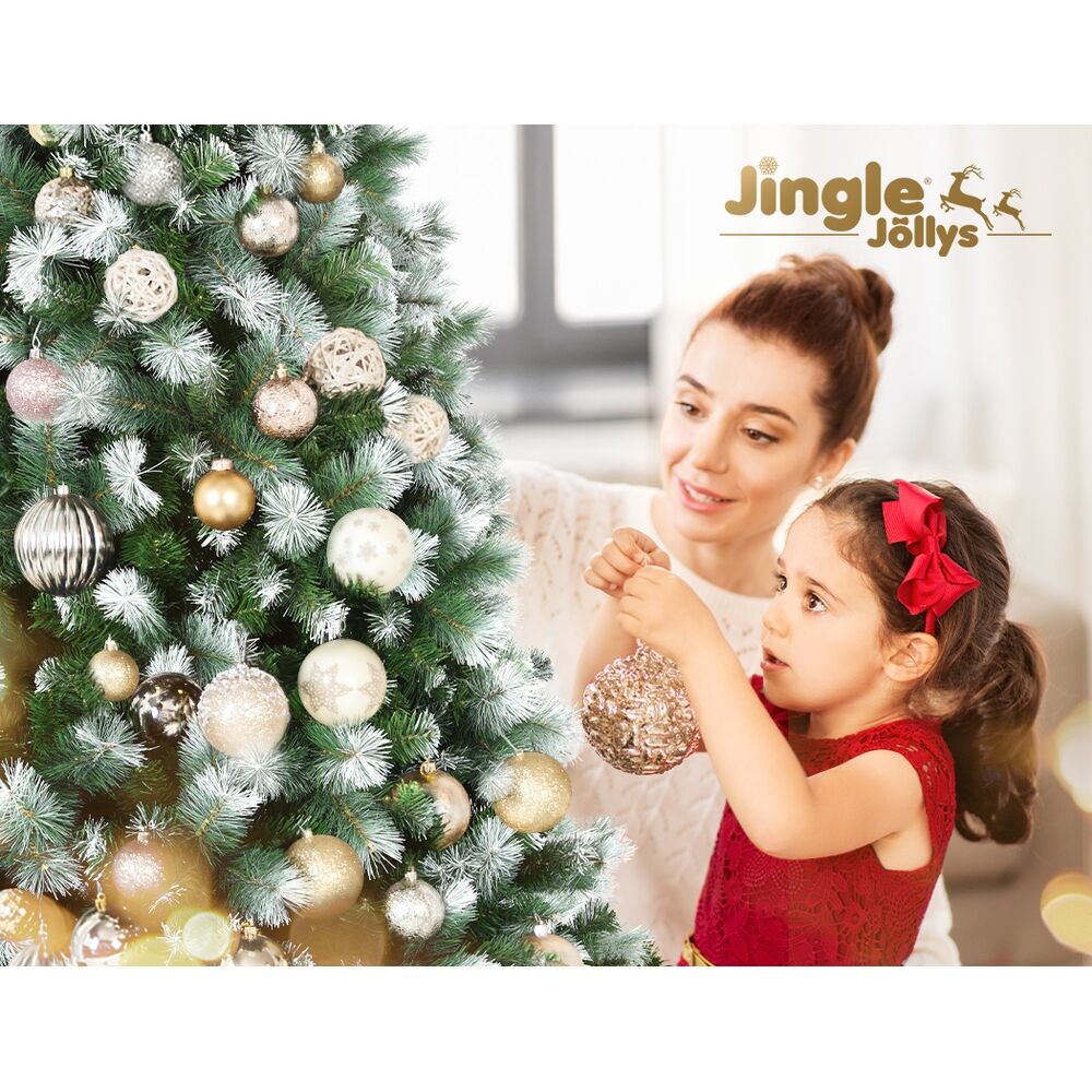 2.7M Christmas Tree with Pine Needle Snowy Xmas Tree 1765 Tips Price