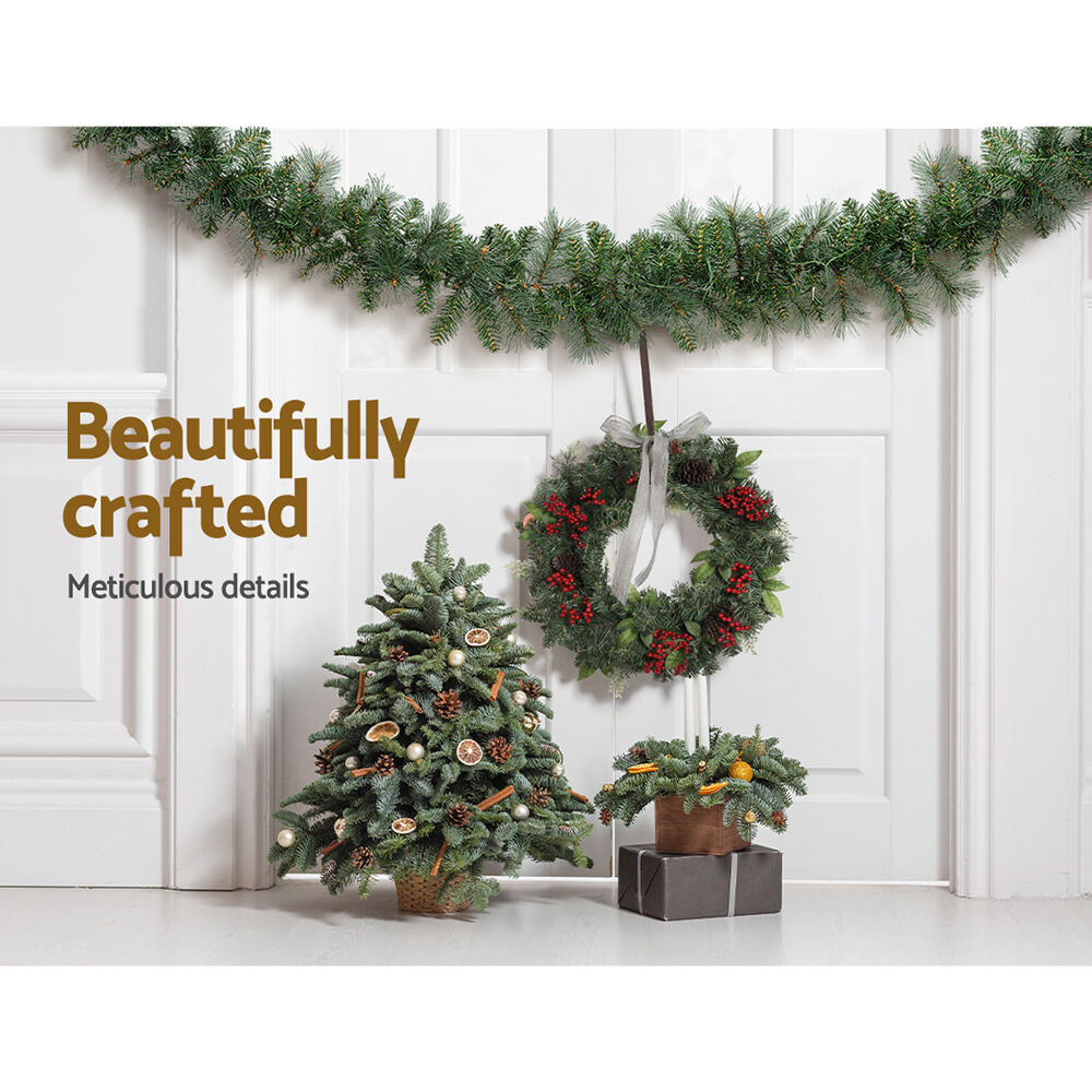 1.8m Christmas Garland with LED lights Party Xmas Decorations Price