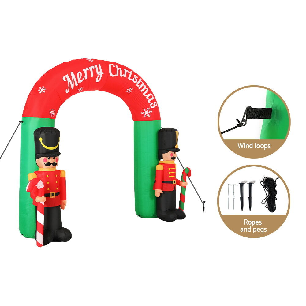 Christmas Inflatable Archwary Nutcracker 3M Illuminated Decorations Price