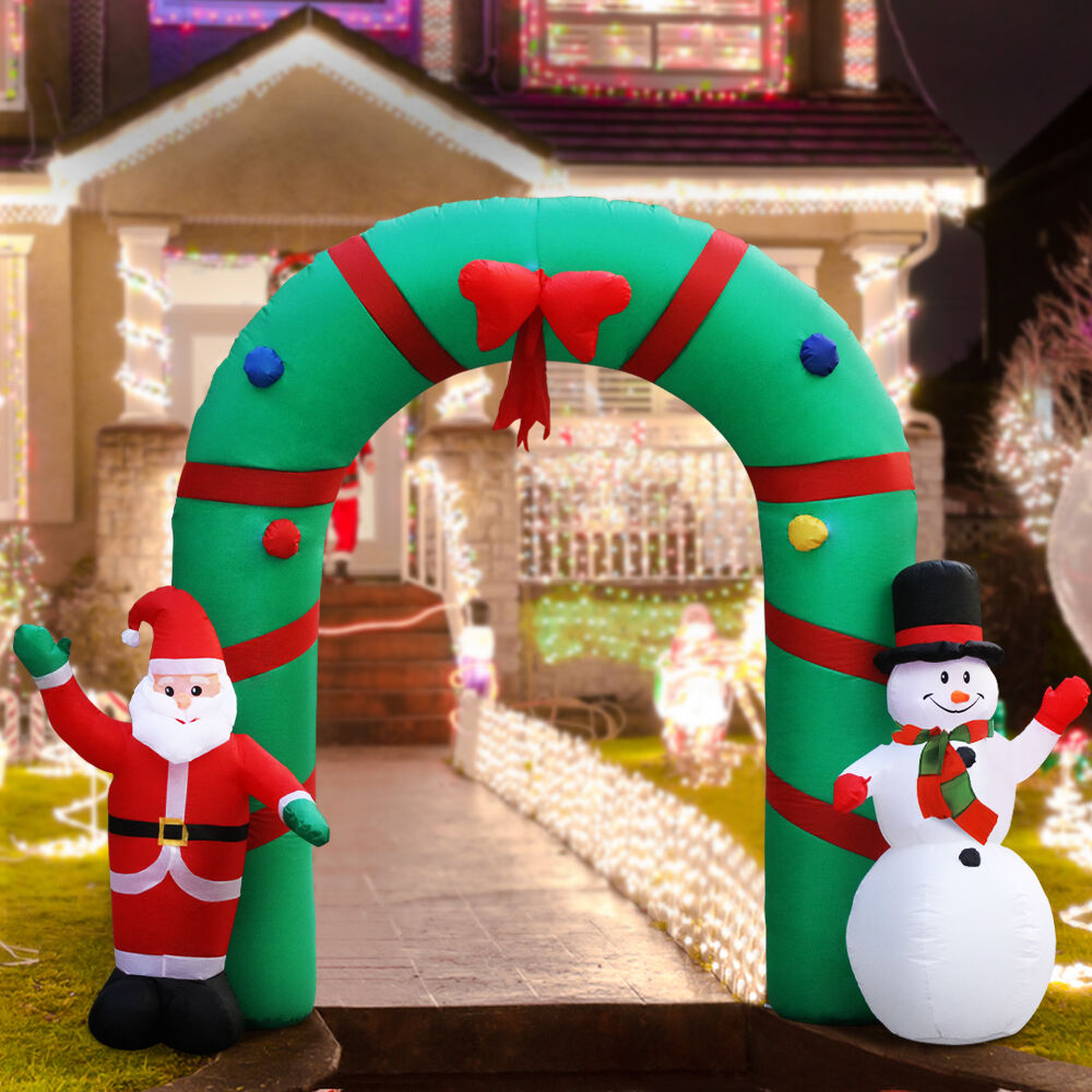 Christmas Inflatable Archwary 2.8M Illuminated Decorations Price
