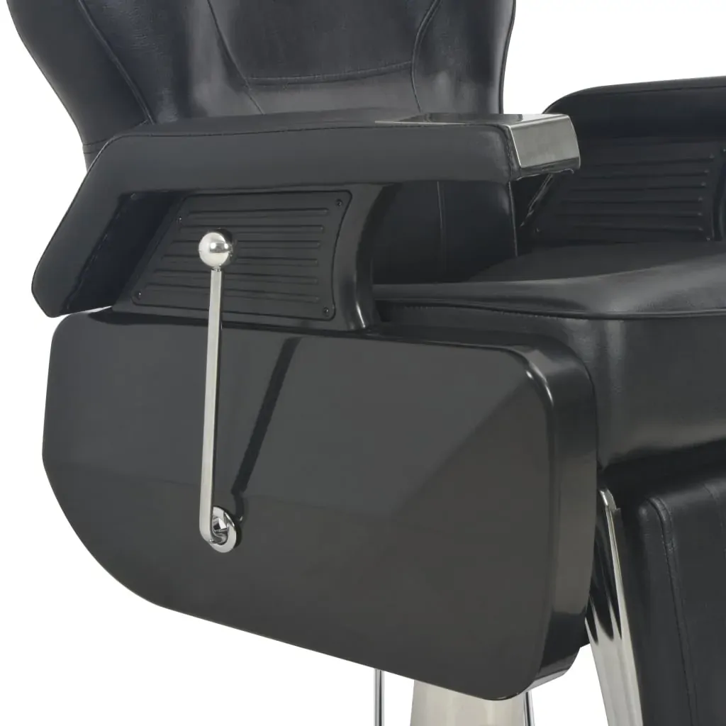 Barber Chair Black 72x68x98 cm Faux Leather Price