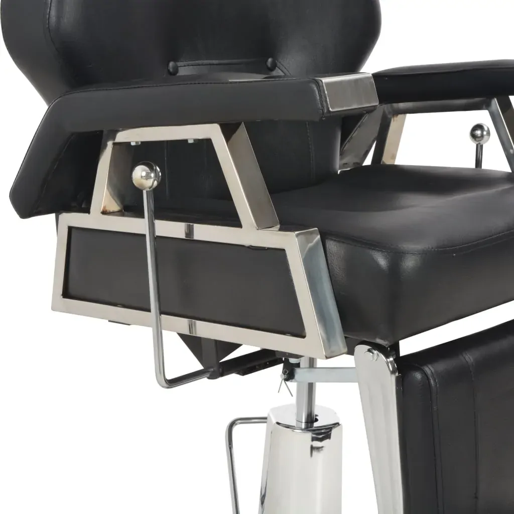 Barber Chair Black 72x68x98 cm Faux Leather Price