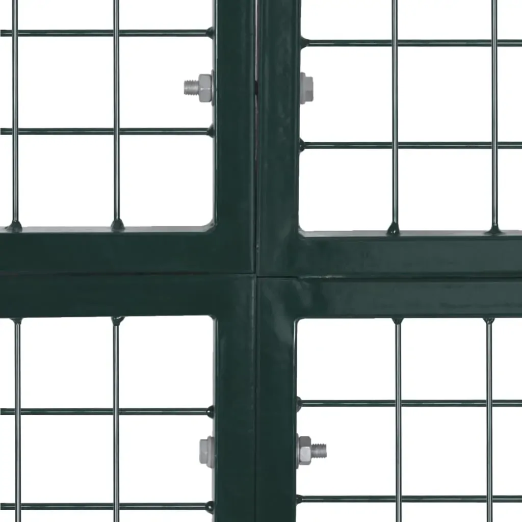 Fence Gate Powder-Coated Steel 306 x 200 cm Price