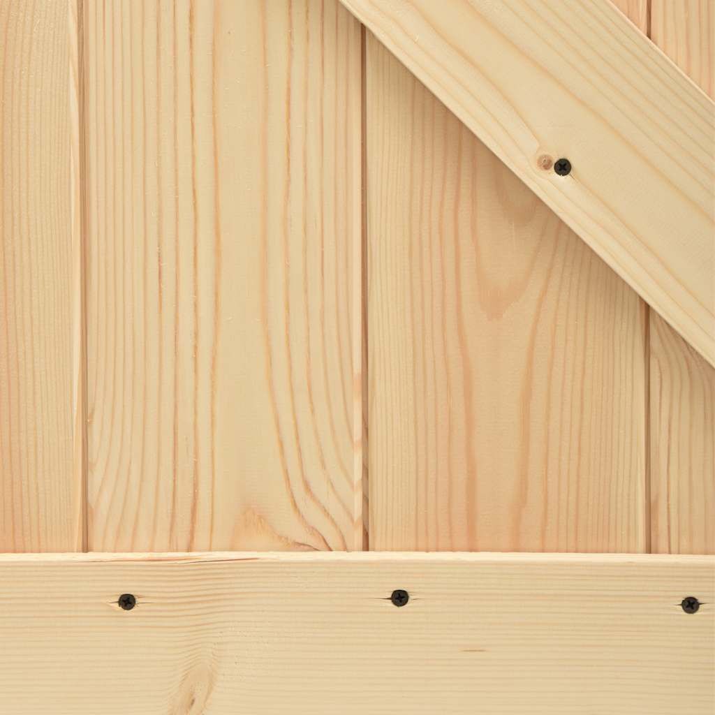 Door NARVIK 100x210 cm Solid Wood Pine Price