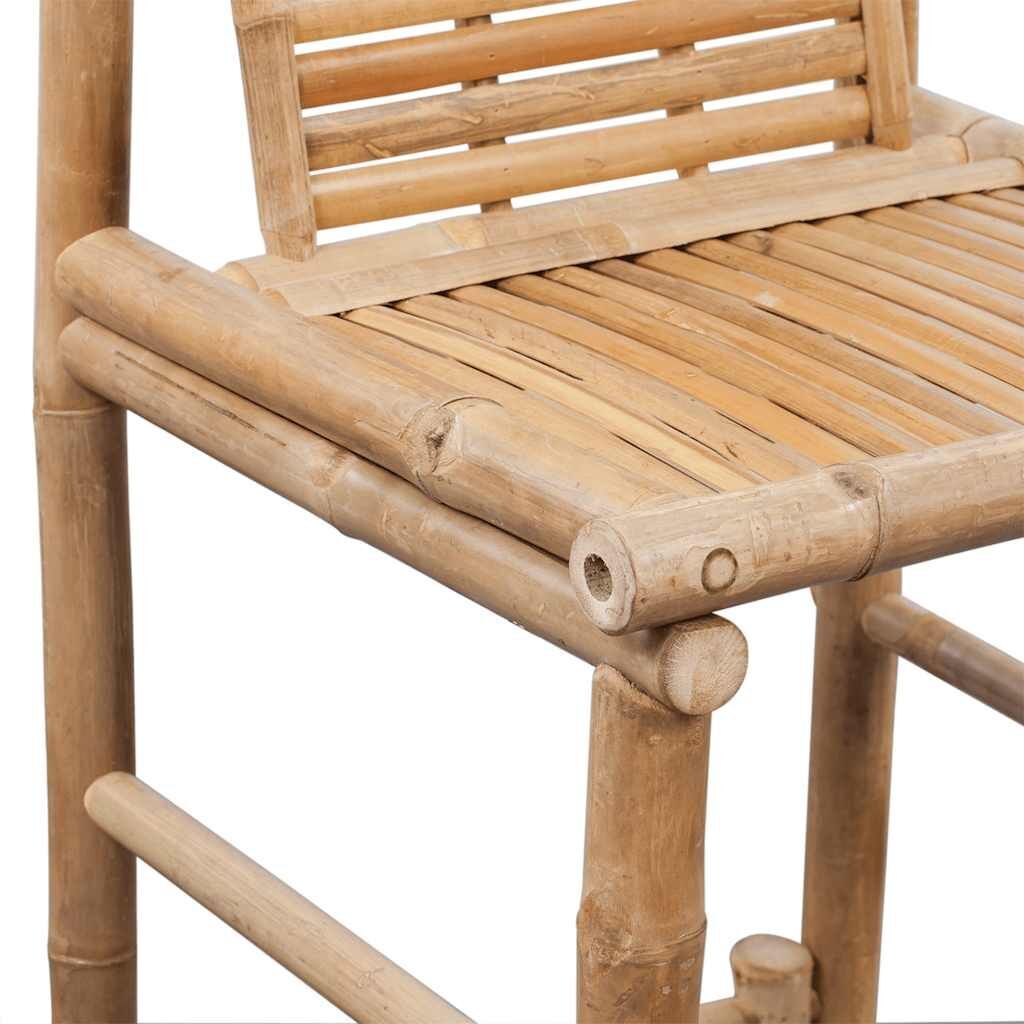 Bar Stools 2 pcs Bamboo Price