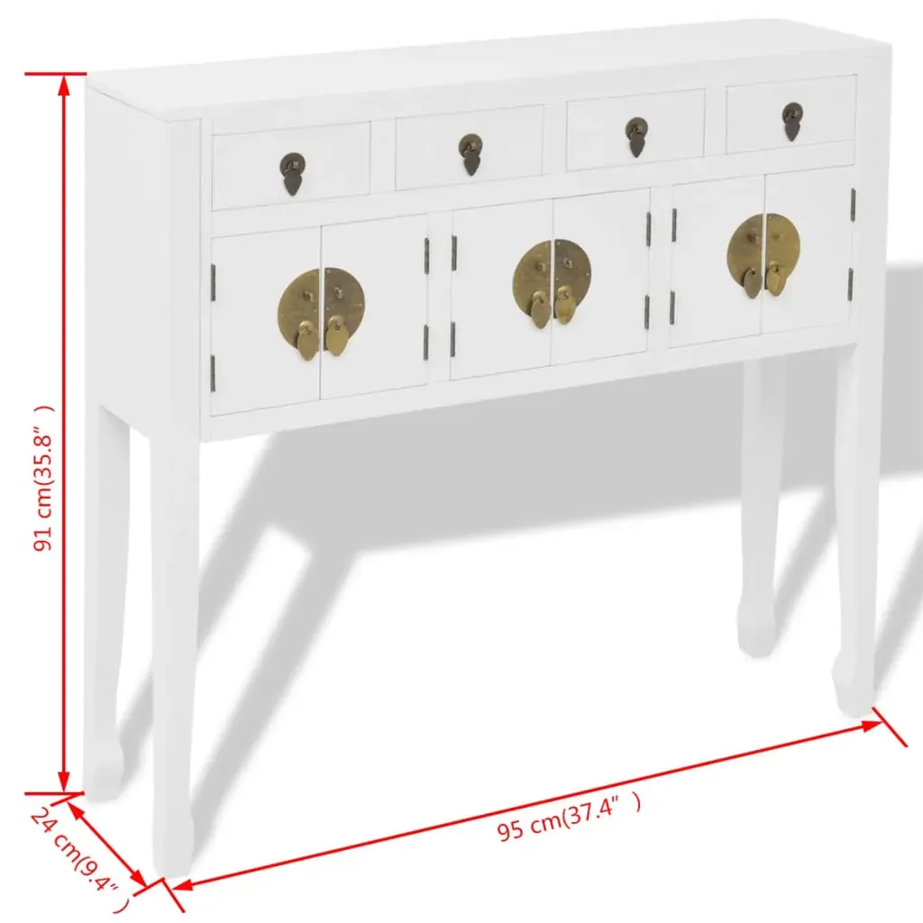 Sideboard Chinese Style Solid Wood White Price