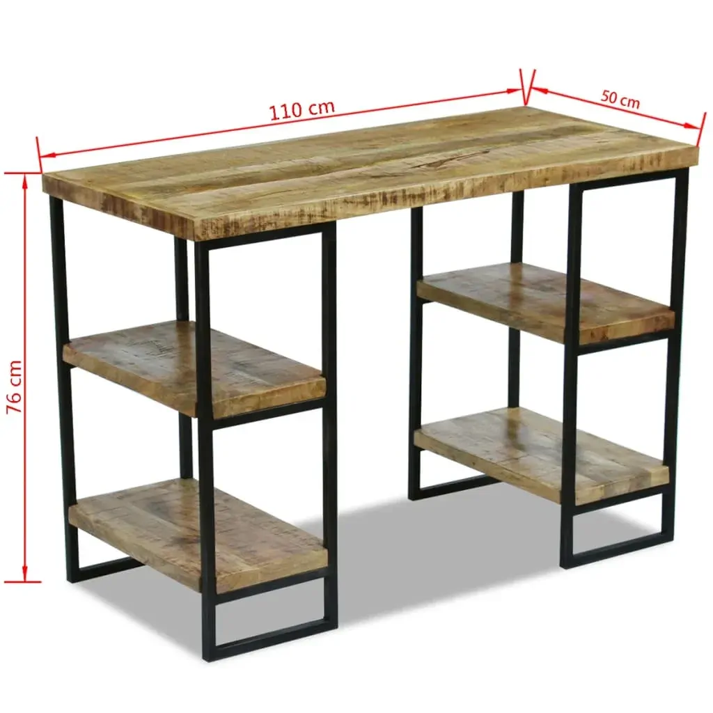 Office Desk Mango Wood 110x50x76 cm Price