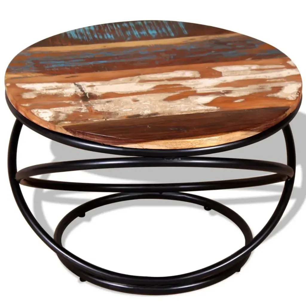 Coffee Table Solid Reclaimed Wood 60x60x40 cm Price