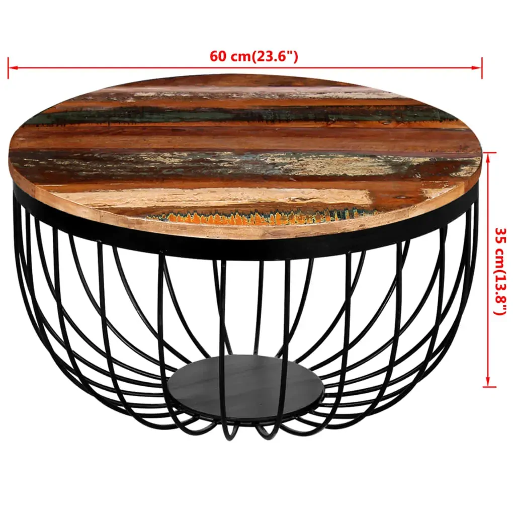 Coffee Table Solid Reclaimed Wood Price