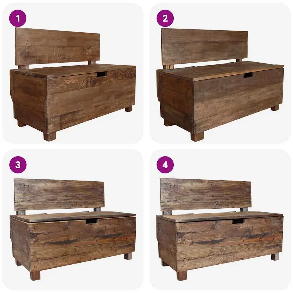 Bench Solid Mahogany Wood 86x40x60 cm Price