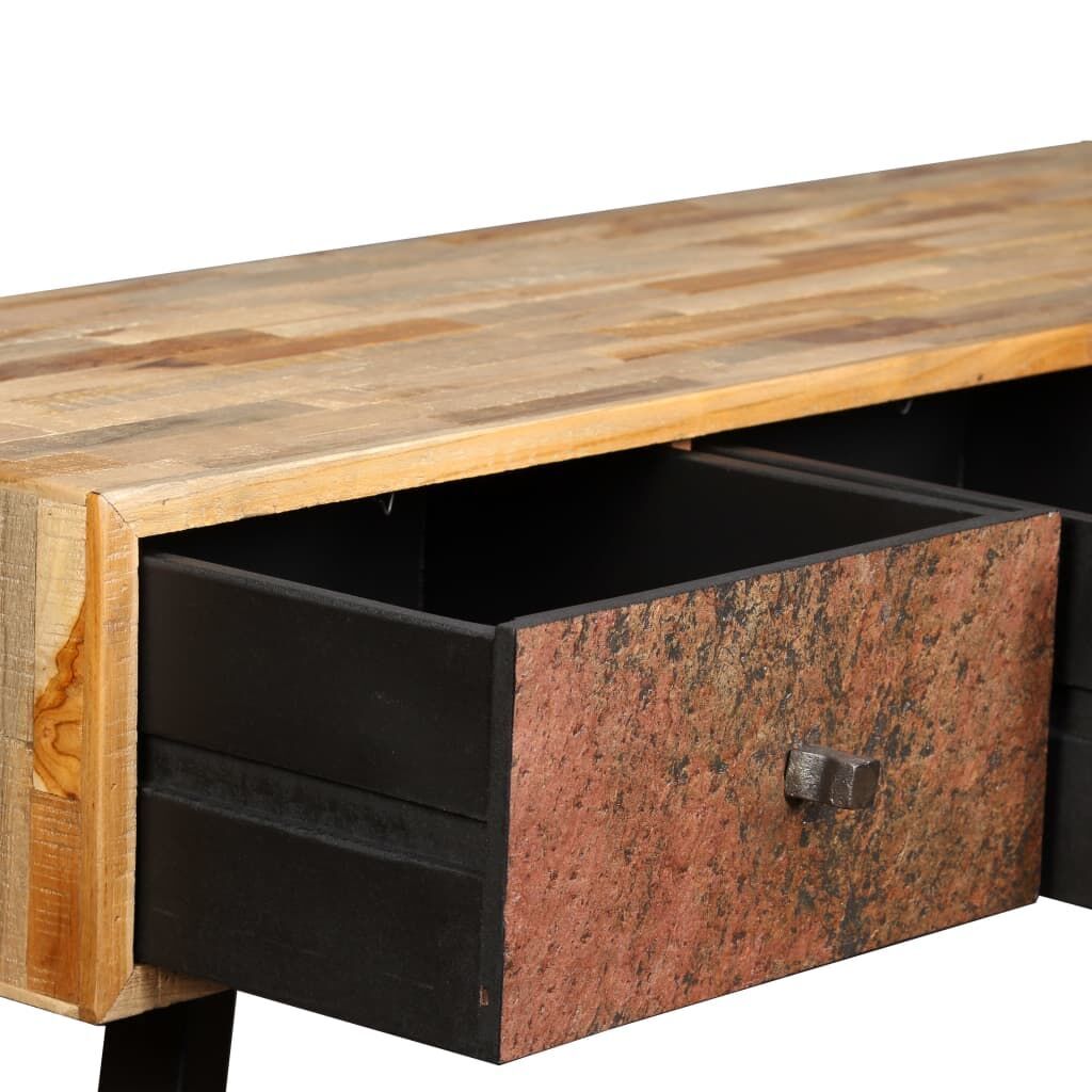 Console Table 120x30x76 cm Solid Reclaimed Teak Price
